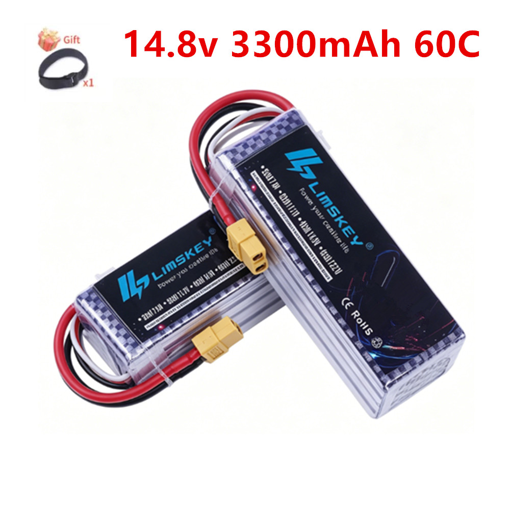 Drone Battery 4S - 4S LiPo バッテリー 14.8V 3300mAh 60C/80C