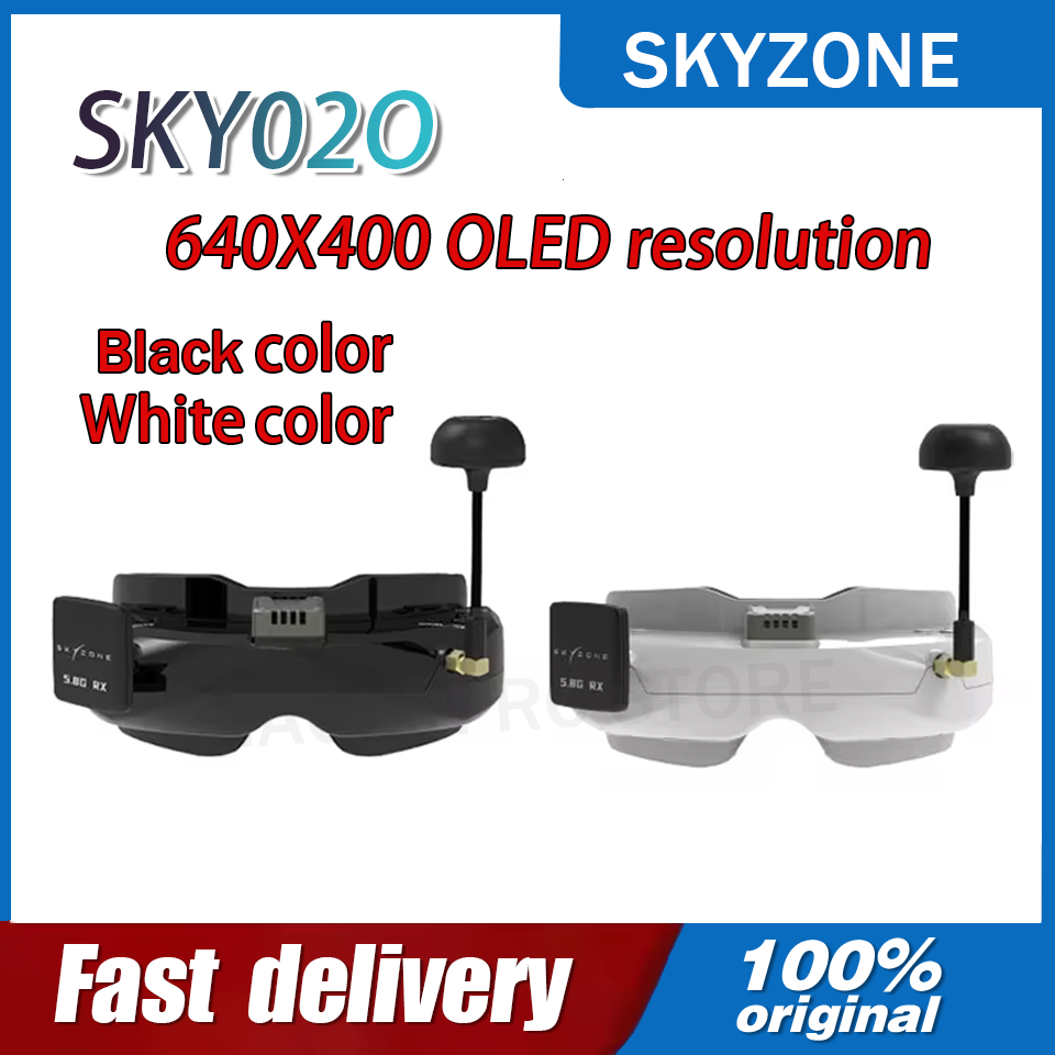 Drone Battery 6S - SKYZONE SKY02O OLED 5.8GHz 2S-6S FPVゴーグル
