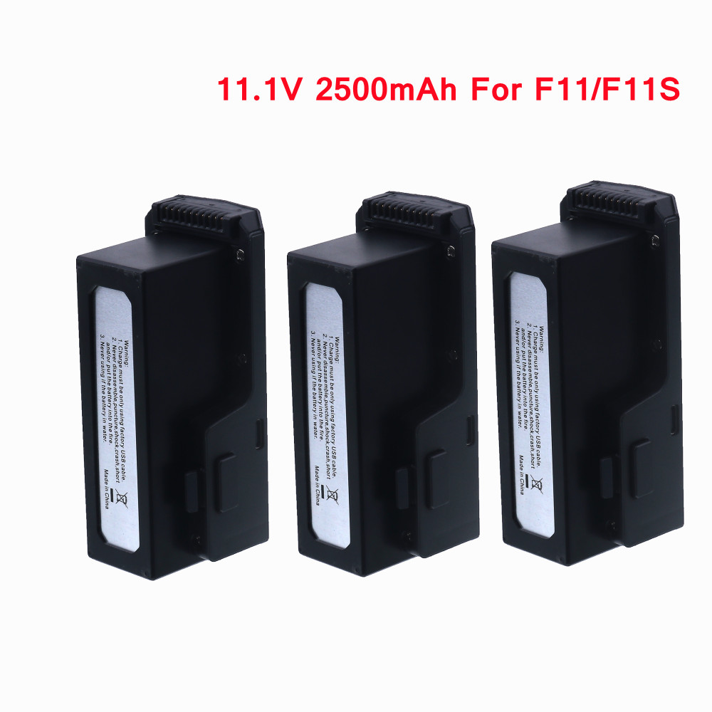 Drone Battery Lipo - Lipoバッテリー11.1v,2500mah,sjr/c sjrc f11/f11 pro,sjrc f11s/f11s pro/f11s