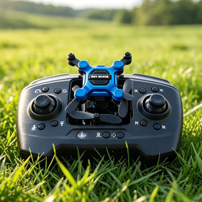Drone Battery Box - ミニ折りたたみ式蚊取りドローン、空中カメラ付き、学生・子供向けリモコンヘリコプターおもちゃ