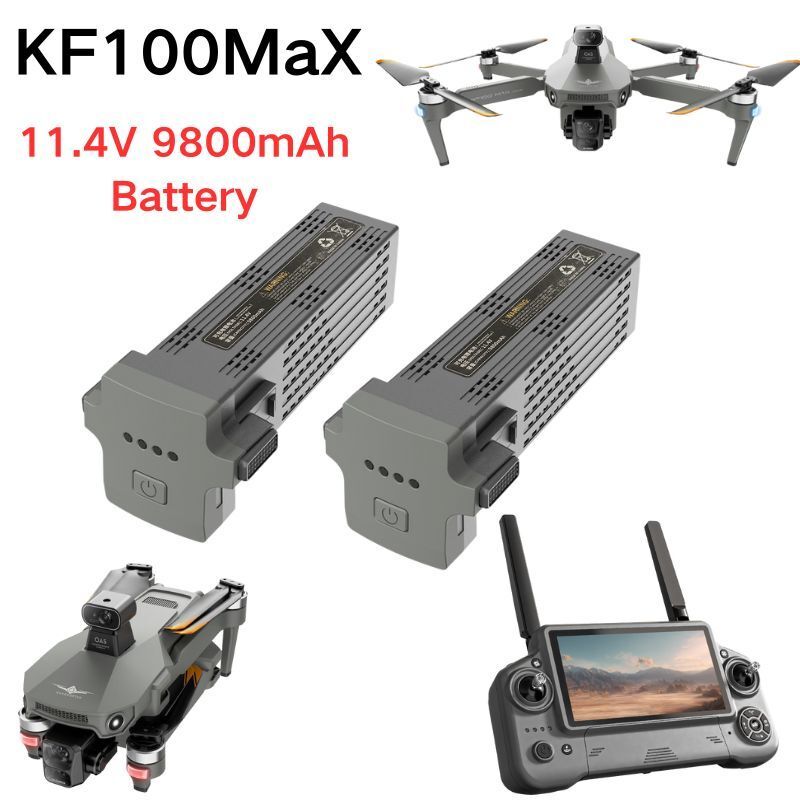 Drone Battery Smart - KF100 MAX RC ドローンオリジナルバッテリー 11.4V 9800mAh