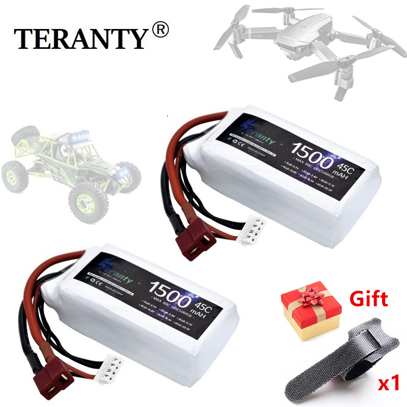 Drone Battery Li-Ion - TERANTY 3s 45C 11.1V 1500mah リポバッテリー