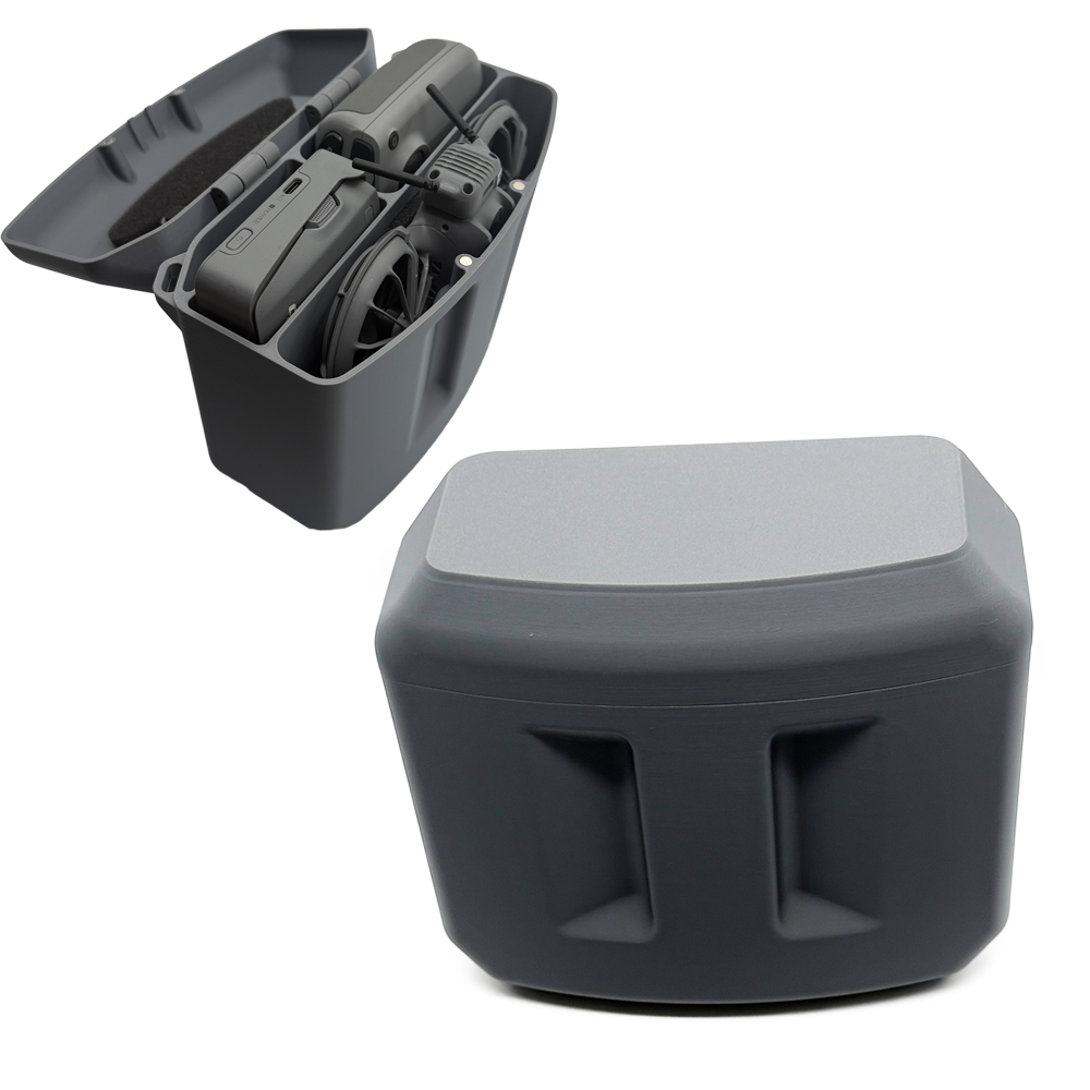 Drone Battery Strap - DJI Neo 2用ハードキャリングケース 3Dプリント保護ボックス 磁気蓋付き 調整可能なストラップ
