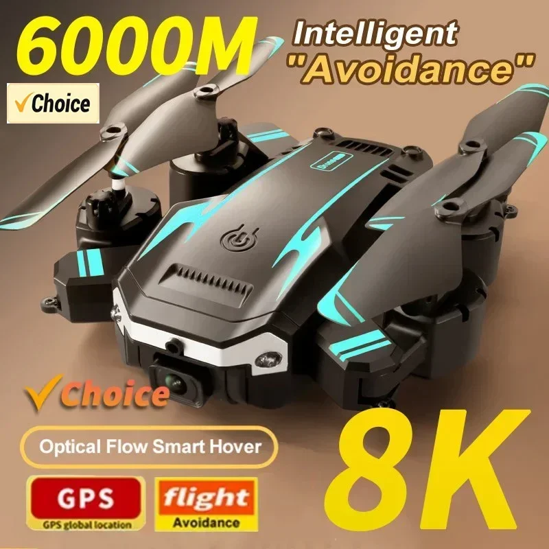 Drone Battery Box - G6 proドローン、8Kデュアルカメラ、5G GPS、折りたたみ式、5KM飛行距離、ブラシレスモーター、360度回転機能搭載 ° 障害物回避機能付きRC FPVドローン（写真撮影用）