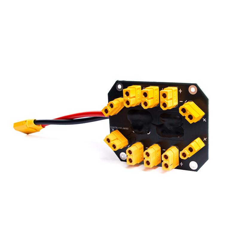 Drone Battery Parallel Board - flyroun XT60PDB XT90 オス入力から XT60 メス出力への並列充電ボード
