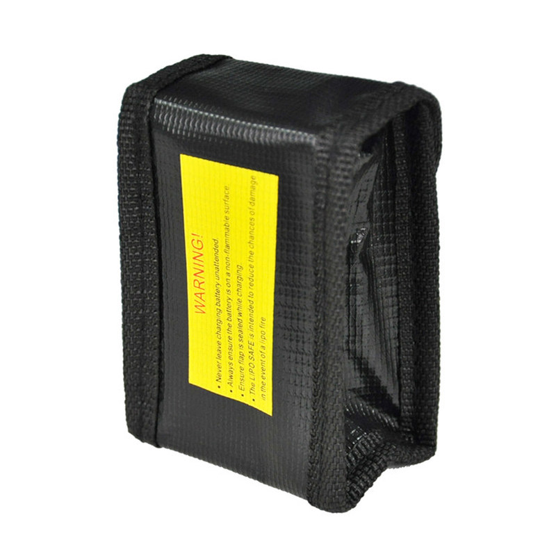 リポバッテリー安全バッグ防爆耐火 50x45x80mm Rc - Drone Battery Bag のレビューと価格