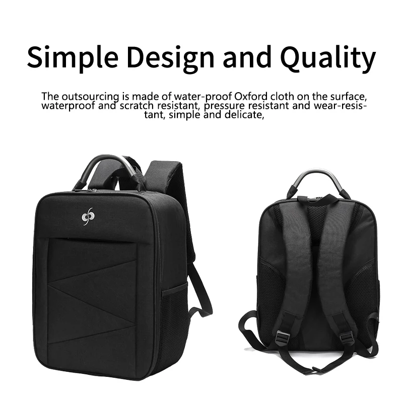 ポータブルケースバックパックナイロン防水バッグゴーグル V2 - Drone Battery Bag のレビューと価格