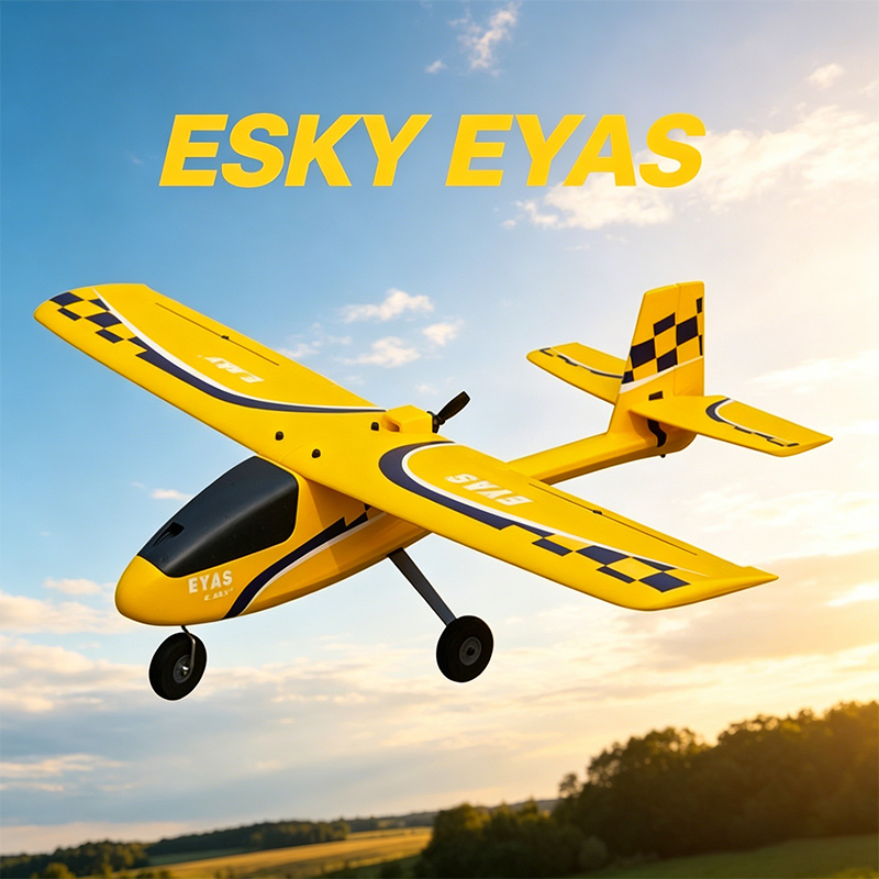 ESKY フライトコントロール付き EYAS 固定翼リモコン - Drone Battery 3S のレビューと価格