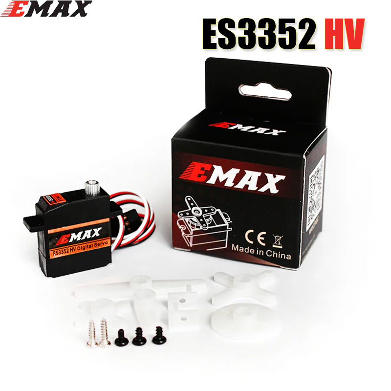 EMAX ES3352 HV 多目的高電圧 12G メタルギ - Drone Battery High Voltage のレビューと価格