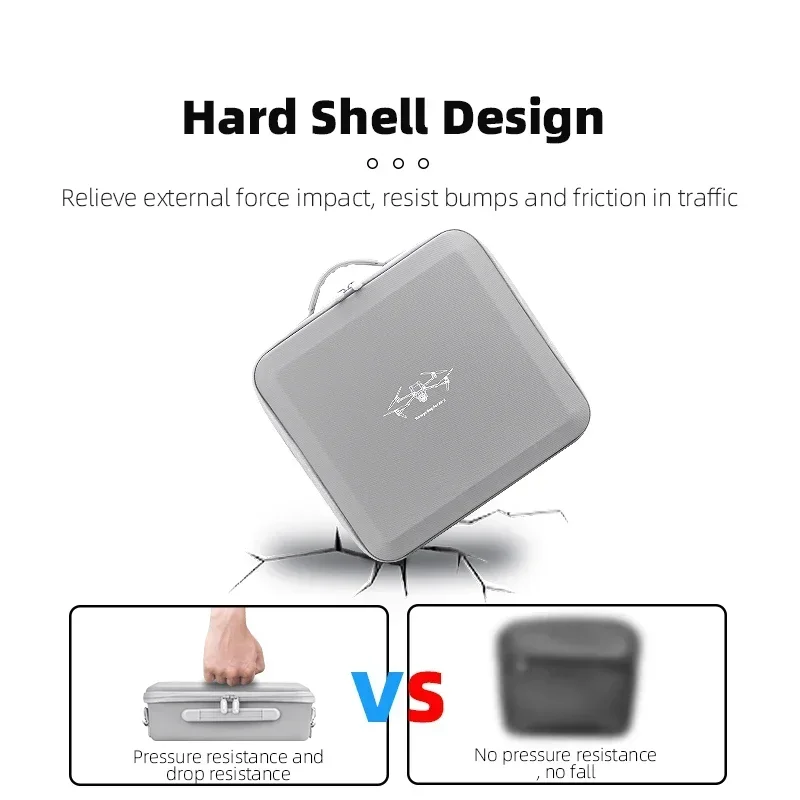 Brdrc-ポータブルハードシェル収納バッグ,リモコン付きバ - Drone Battery Bag のレビューと価格