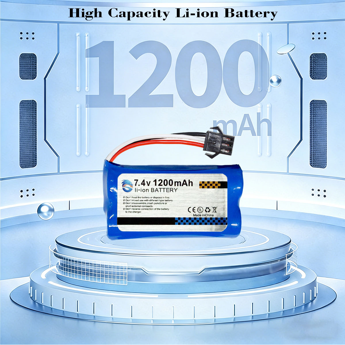 Skymaker 2S リチウムイオンバッテリー 7.4V  - Drone Battery Li-Ion のレビューと価格
