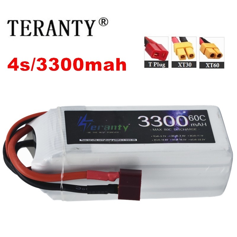Rc fpvレーシングドローン用の充電式バッテリー,xt60 - Drone Battery 4S のレビューと価格