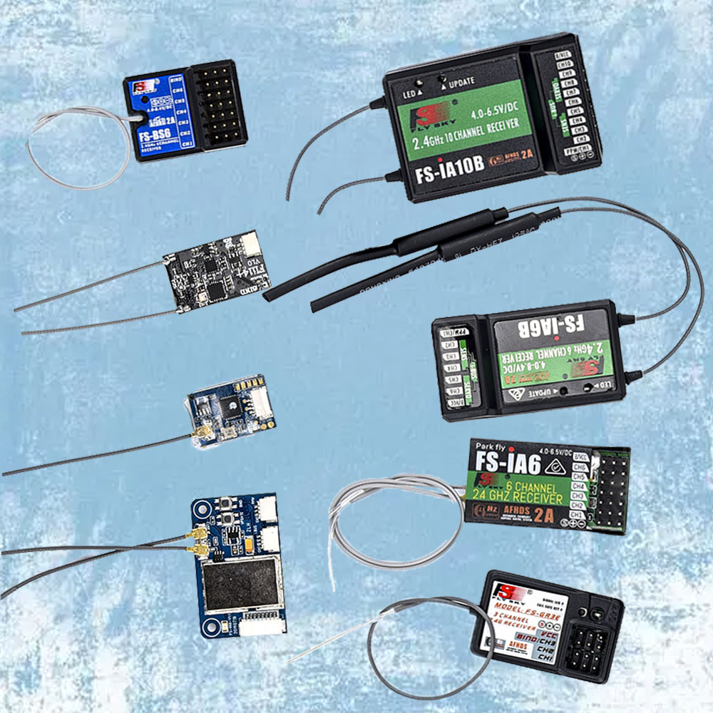 Flysky RC レシーバー FS-IA6 IA6B IA - Drone Battery Lipo のレビューと価格
