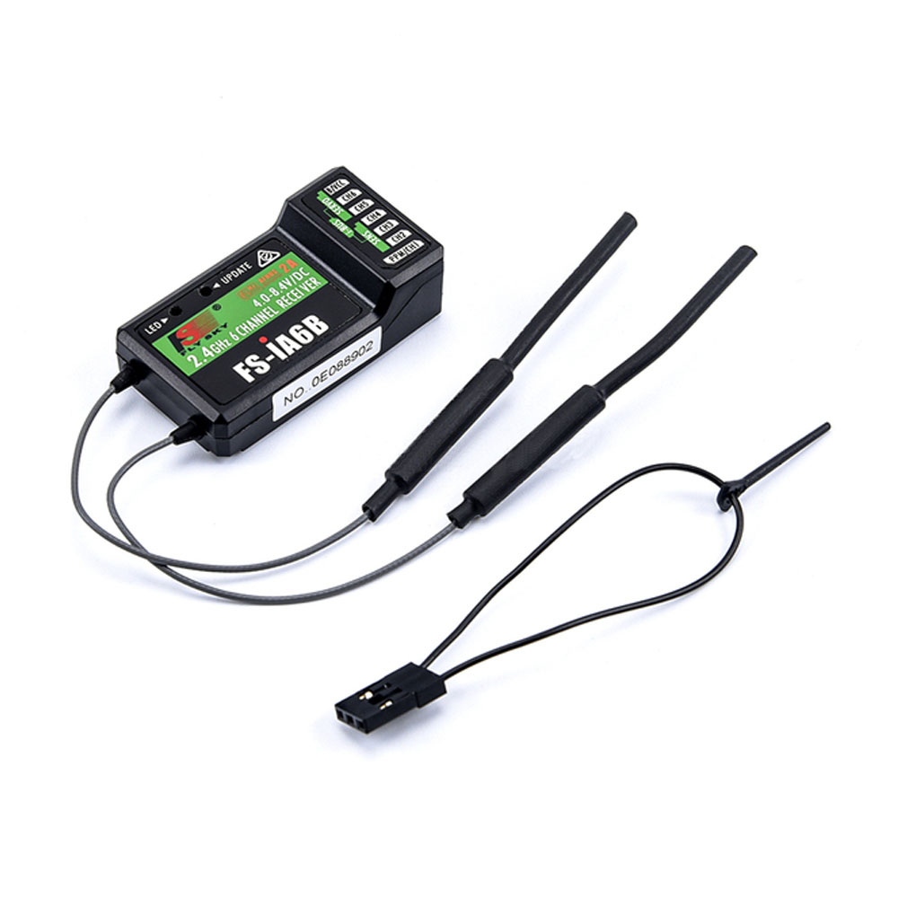 Flysky RC レシーバー FS-IA6 IA6B IA - Drone Battery Lipo のレビューと価格
