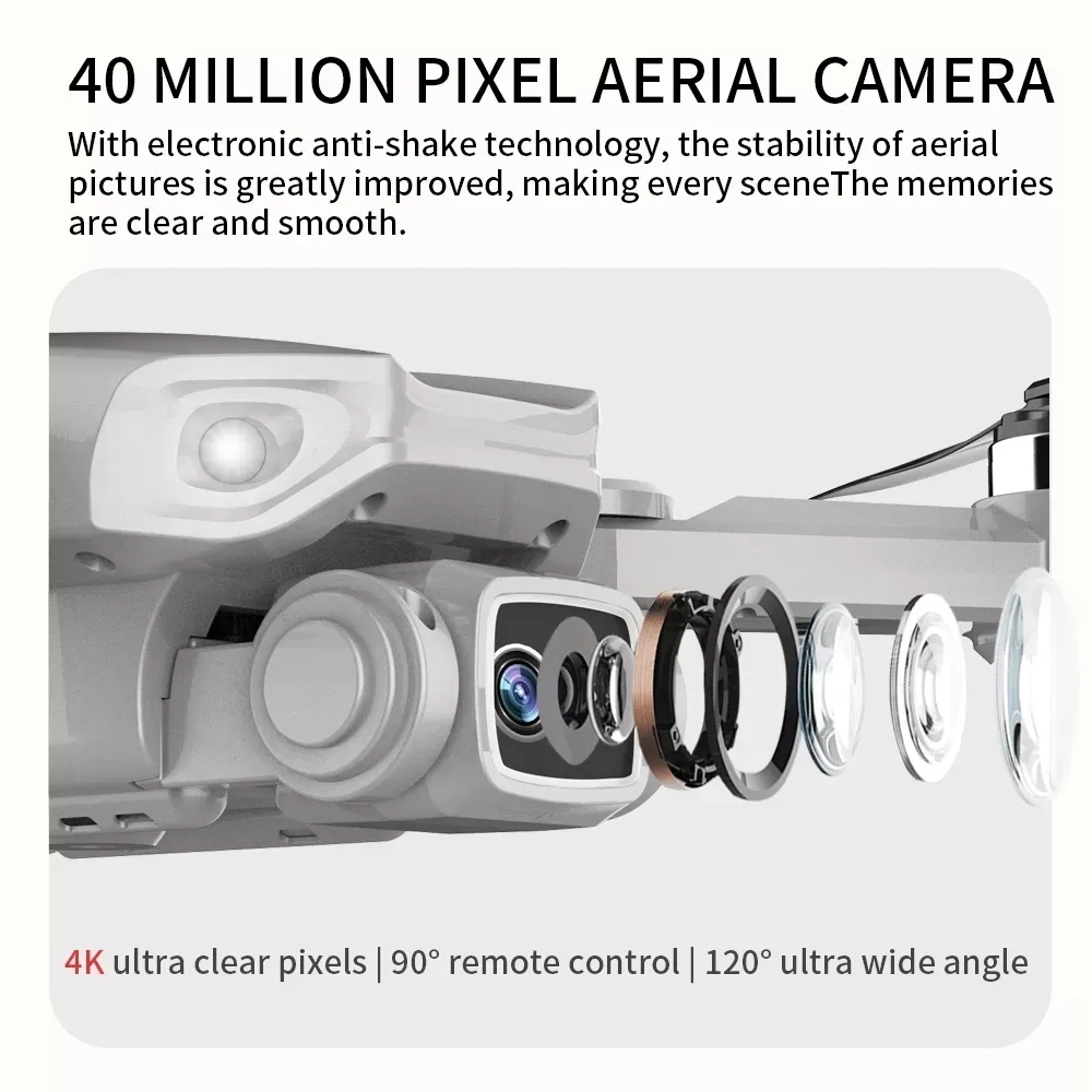 折りたたみ式ブラシレスドローンl900プロ,GPS, 4k, - Drone Battery Box のレビューと価格