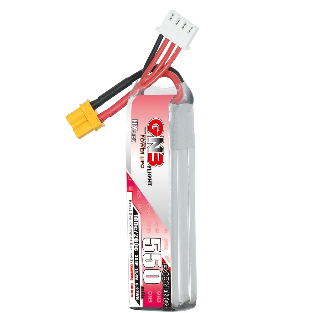GNB HV 11.4V 550mAh 100C/200C  - Drone Battery Plate のレビューと価格