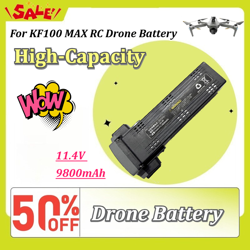 KF100 MAX RC ドローンバッテリー 11.4V 9 - Drone Battery Smart のレビューと価格