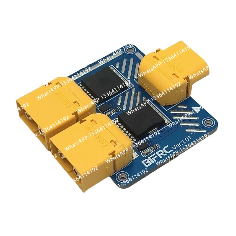 1 個 5-100V 50Ax2 デュアルチャンネル理想ダイ - Drone Battery Parallel Board のレビューと価格