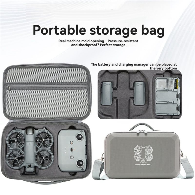DJI Neo 2ドローン本体、バッテリー、リモコン用保護収 - Drone Battery Bag のレビューと価格