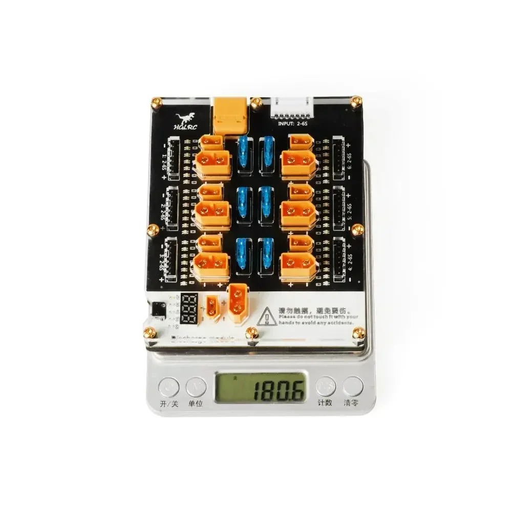 HGLRC Thor Pro LiPo パラレル充電ボード  - Drone Battery Parallel Board のレビューと価格