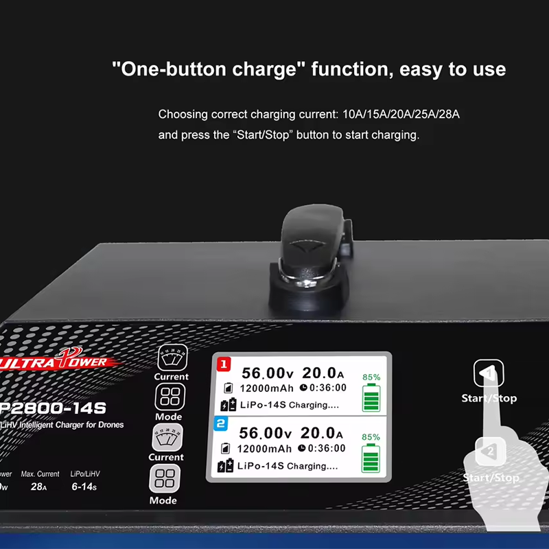 ウルトラパワーアップ2800-14S 2X1400W 28A - Drone Battery Charger のレビューと価格