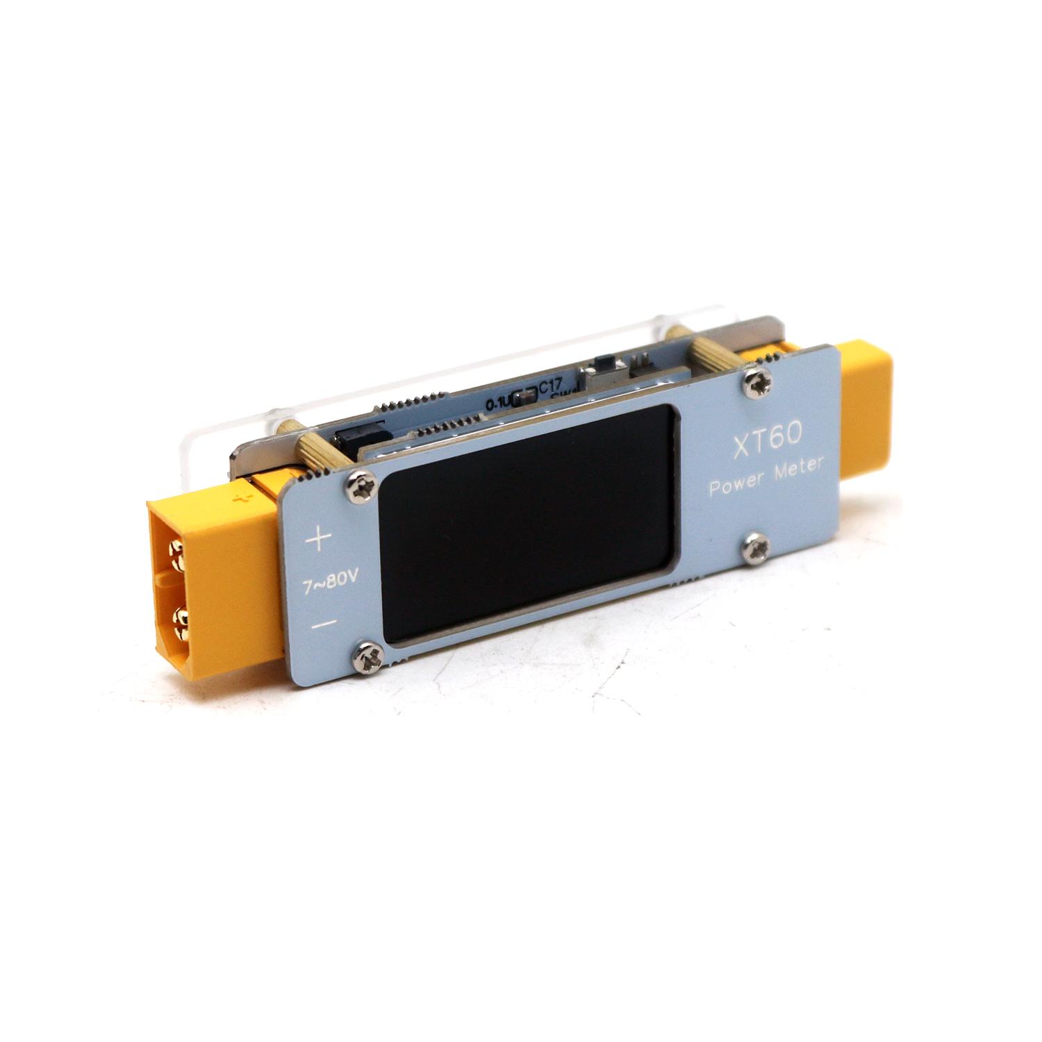 DC 7-80V 64A 双方向電力計 XT60 電圧電流ア - Drone Battery Alarm のレビューと価格