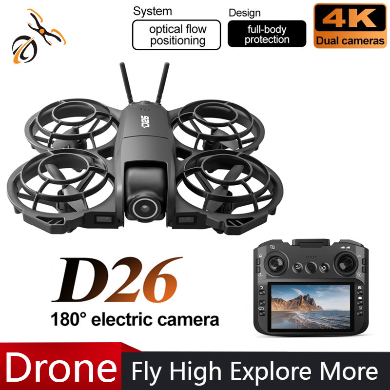 D26 ドローン 4K 空撮HD 180 °   カメラ付き - Drone Battery Balance Charger のレビューと価格