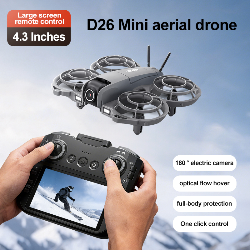 D26 ドローン 4K 空撮HD 180 °   カメラ付き - Drone Battery Balance Charger のレビューと価格