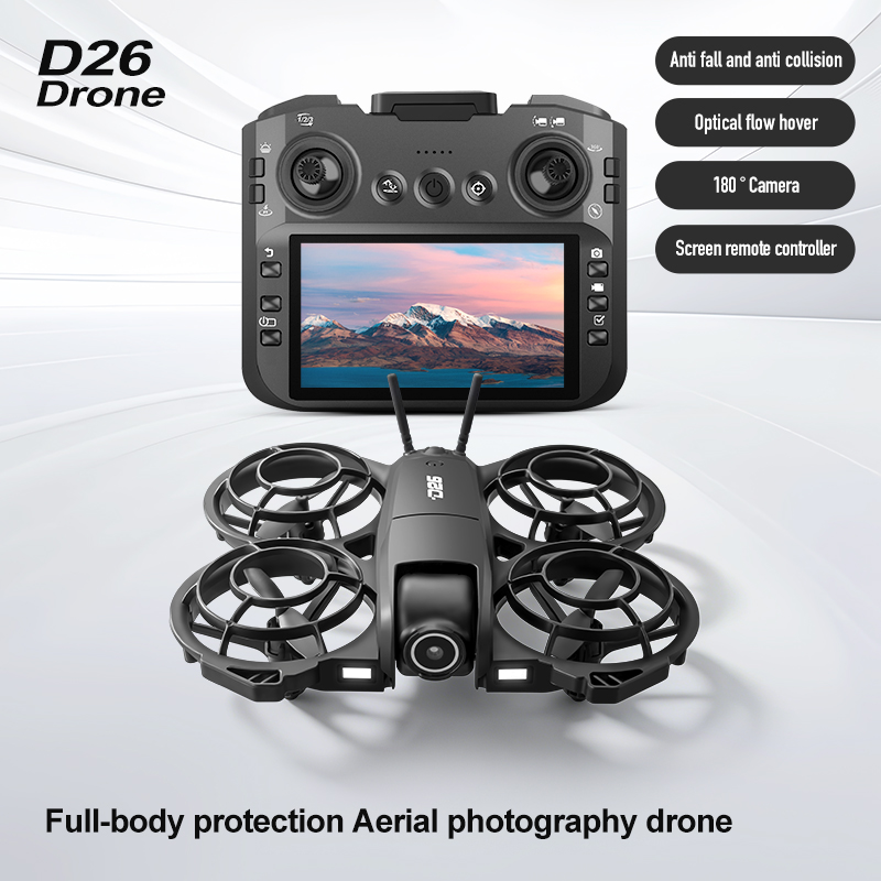 D26 ドローン 4K 空撮HD 180 °   カメラ付き - Drone Battery Balance Charger のレビューと価格