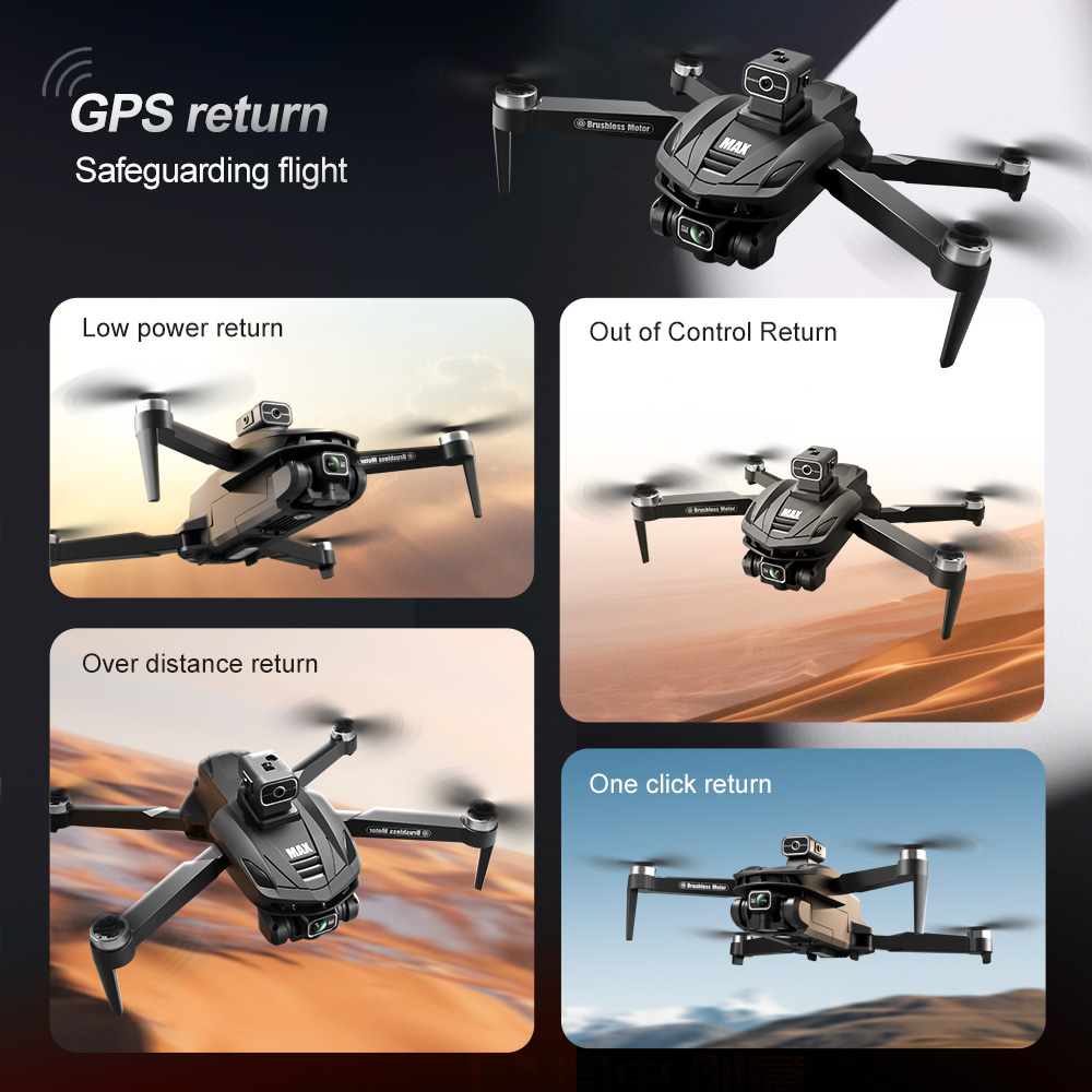 V168 PRO Max GPS ドローン 8K プロフェッ - Drone Battery Box のレビューと価格
