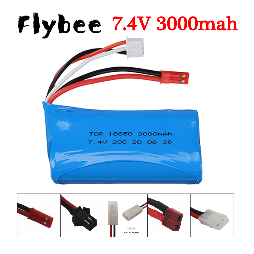 7.4 v,3000 mah,18650 li-ionリモー - Drone Battery Li-Ion のレビューと価格