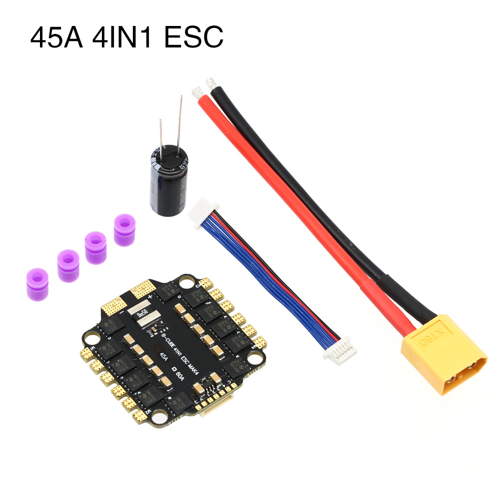 UAngel 4IN1 45A 60A ESC BLHELI - Drone Battery 6S のレビューと価格