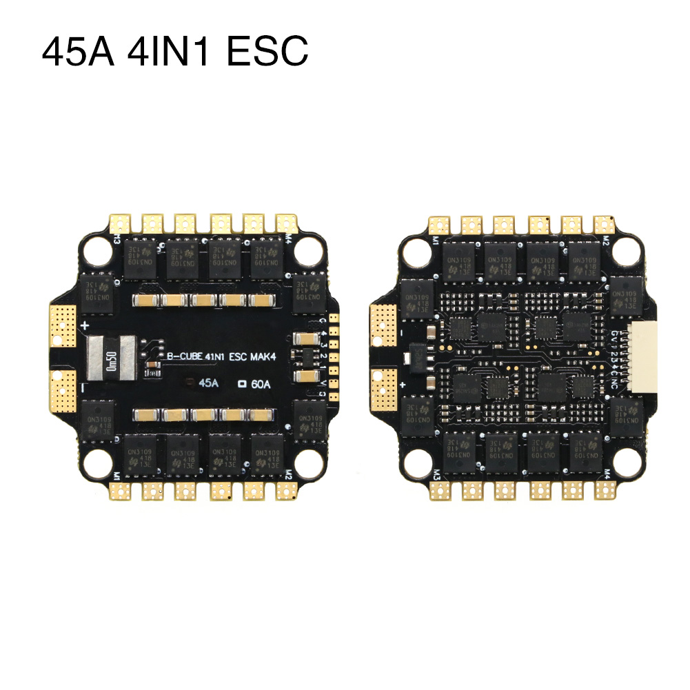 UAngel 4IN1 45A 60A ESC BLHELI - Drone Battery 6S のレビューと価格