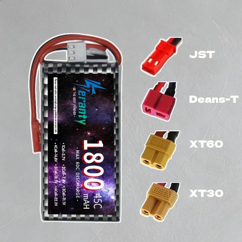 TERANTY 2S 3S 4S 1800mAh リポバッテ - Drone Battery 4S のレビューと価格