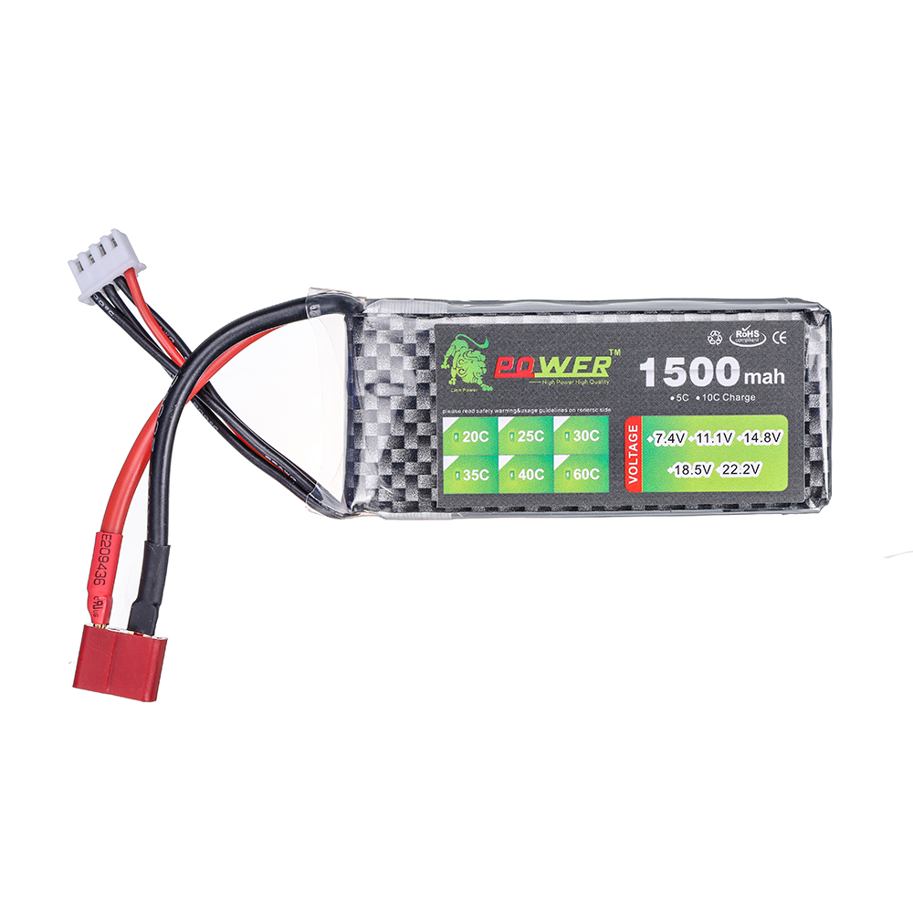 高性能 40C-60C 3S リポバッテリー 11.1V 1 - Drone Battery 3S のレビューと価格