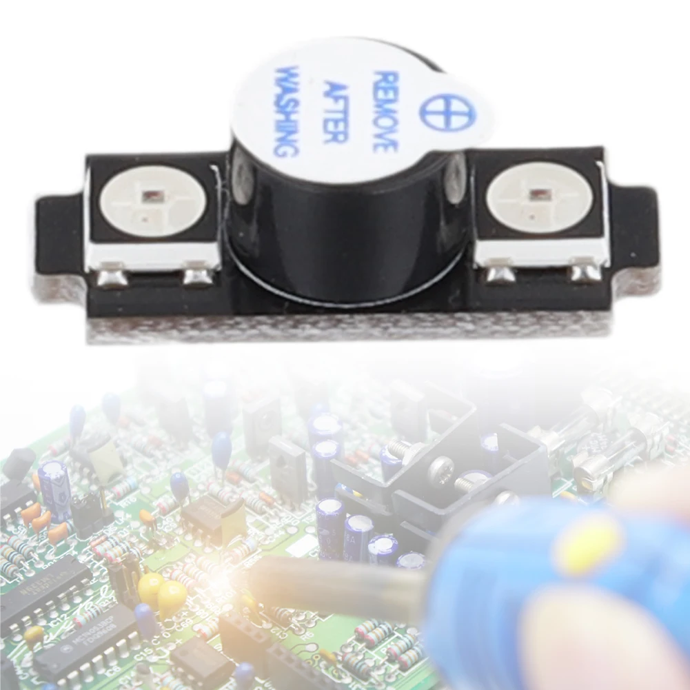 WS2812 アクティブアラームブザー カラフルな RGB  - Drone Battery Alarm のレビューと価格