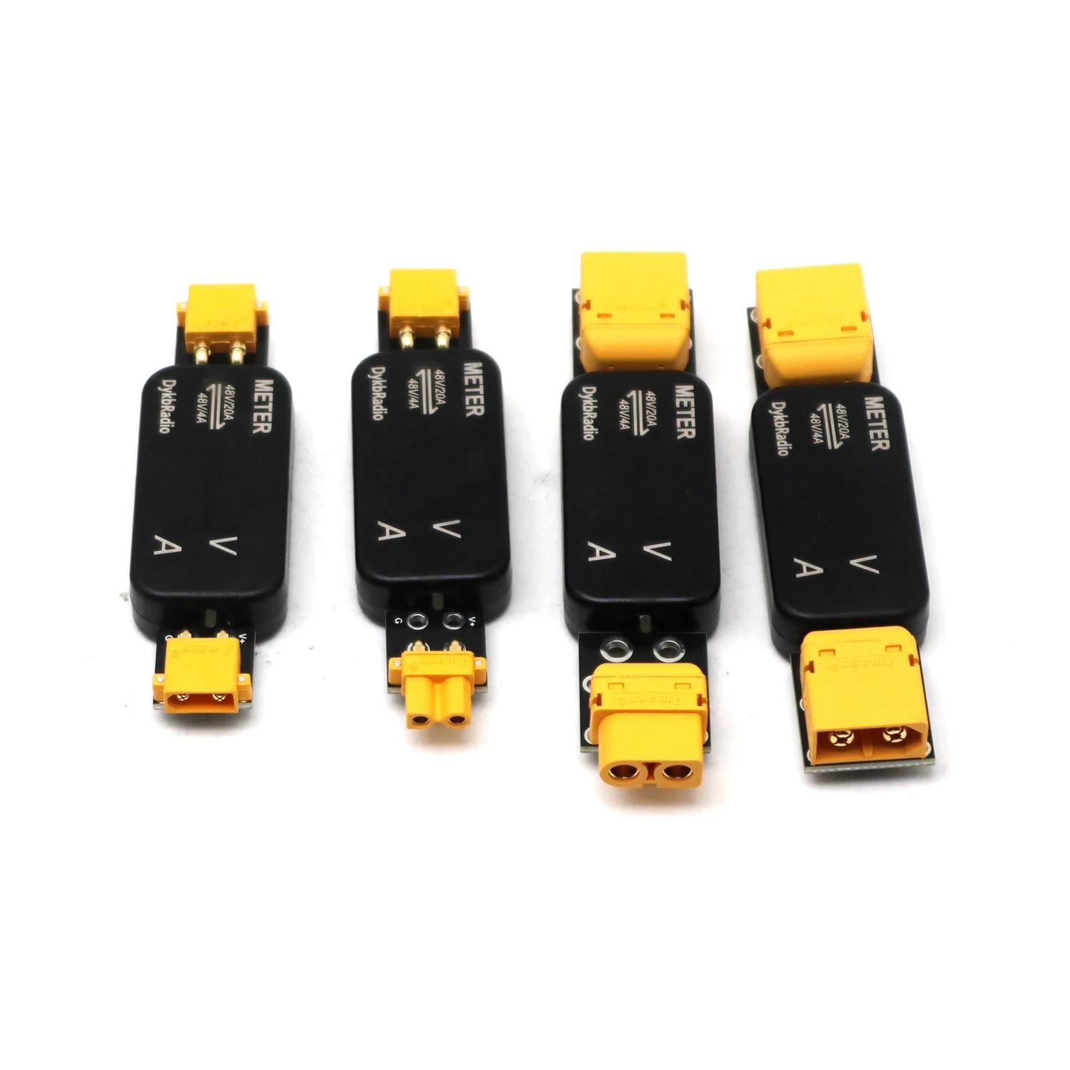 USB XT60 XT30 電圧計電流計双方向 DC 48V - Drone Battery Voltage Checker のレビューと価格
