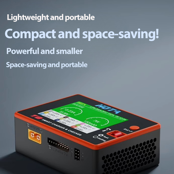 HOTA T8 スマートバランスチャージャー 1-8S リチ - Drone Battery Smart のレビューと価格