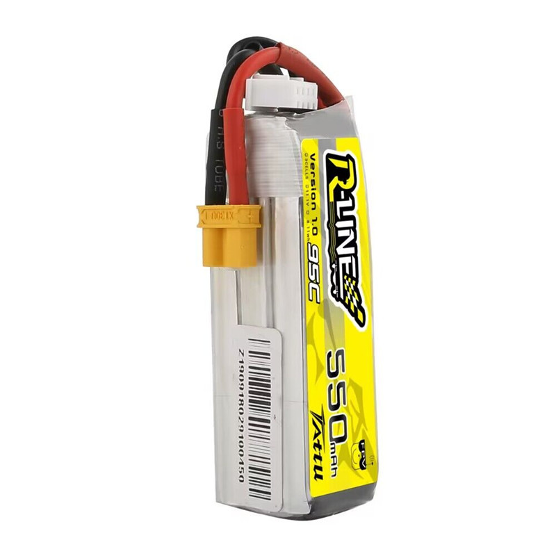 アップグレード TATTU R-LINE 1.0 550mA - Drone Battery 3S のレビューと価格