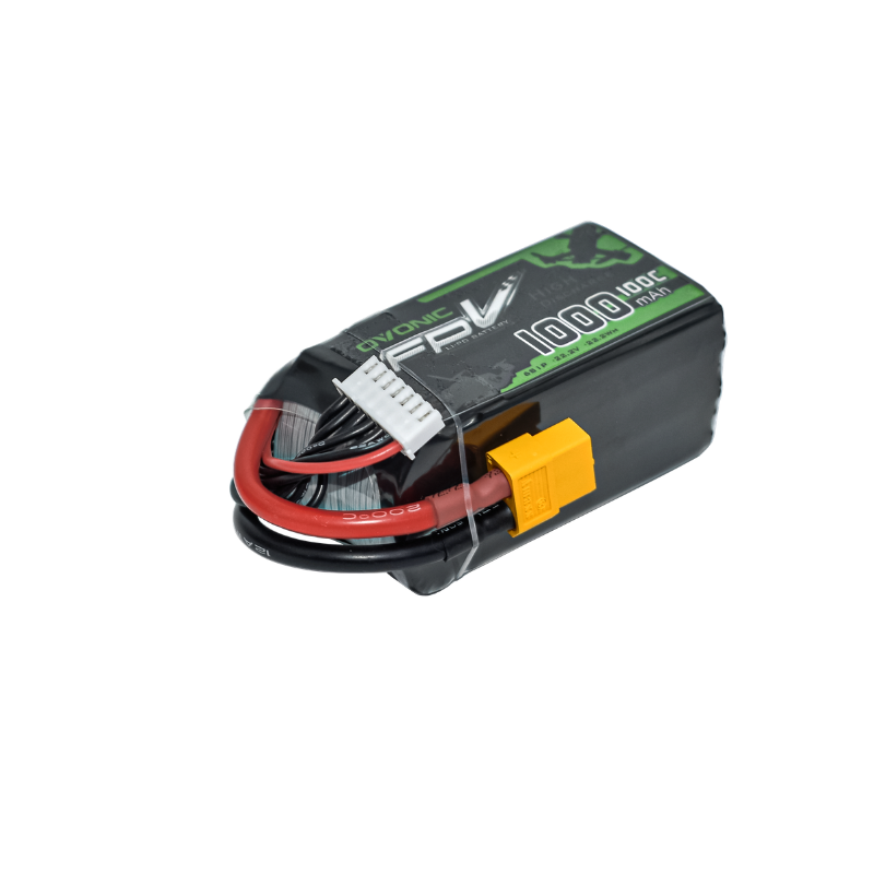 2 個 OVONIC 1000mAh 100C 22.2V  - Drone Battery 6S のレビューと価格