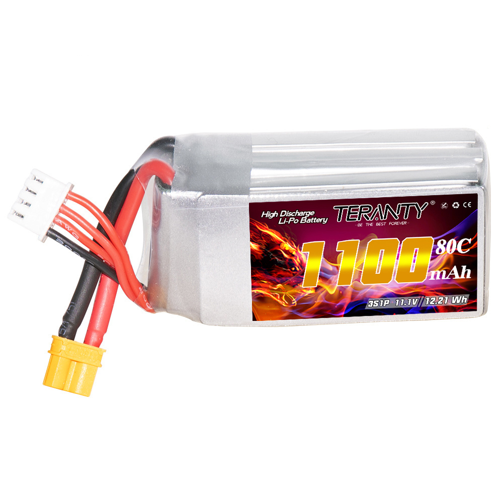 TERANTY 3S 11.1V 1100mAh 80C/1 - Drone Battery 3S のレビューと価格
