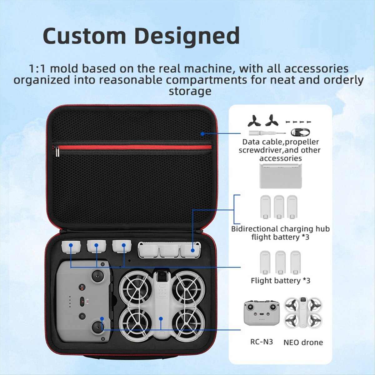 A43M DJI Neo ドローン用キャリング収納バッグ ス - Drone Battery Strap のレビューと価格