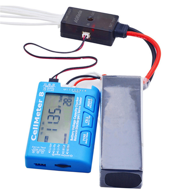 Cellmeter 8 デジタルバッテリーチェッカー 2S- - Drone Battery Voltage Checker のレビューと価格
