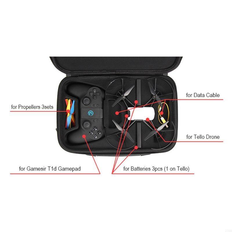 EVA トラベルケースバッテリーハンドバッグ Tello R - Drone Battery Bag のレビューと価格
