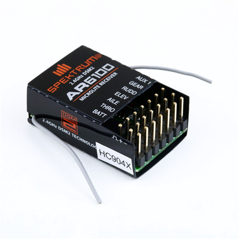 AR6100 DSM2 6CH 2.4GHz レシーバー S - Drone Battery Connector のレビューと価格