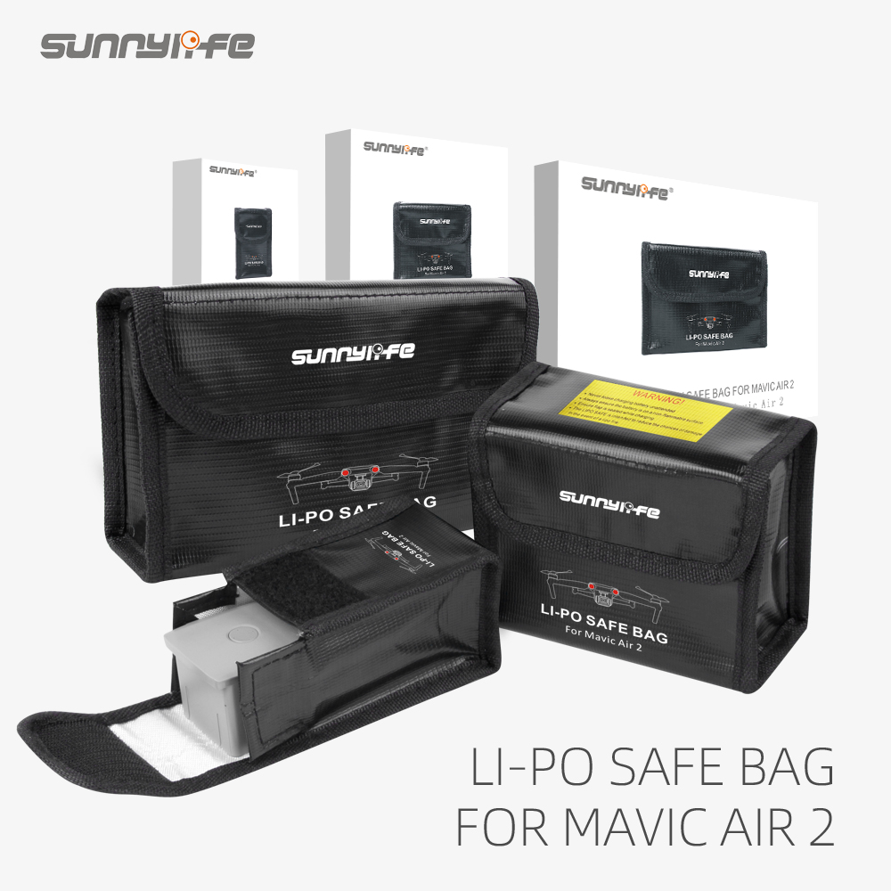 Dji air 2s Clioセーフバッグ防爆保護バッテリー - Drone Battery Bag のレビューと価格