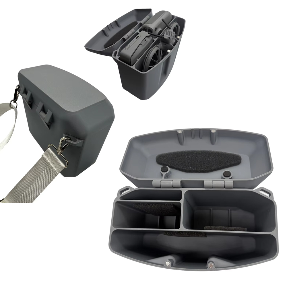 DJI Neo 2用3Dプリント製ボックス、磁気蓋付き、調整 - Drone Battery Strap のレビューと価格