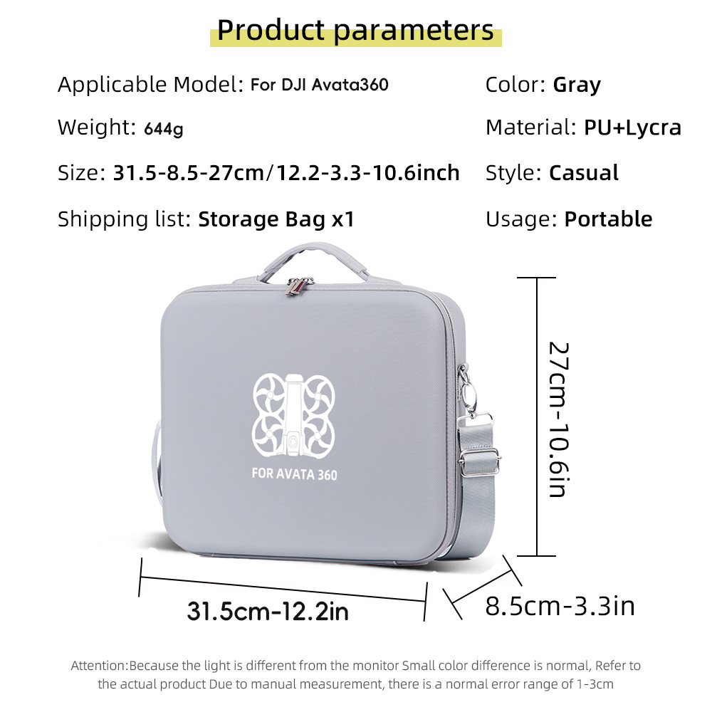 DJI Avata 360用ハードケース、滑り止めハンドル付 - Drone Battery Strap のレビューと価格