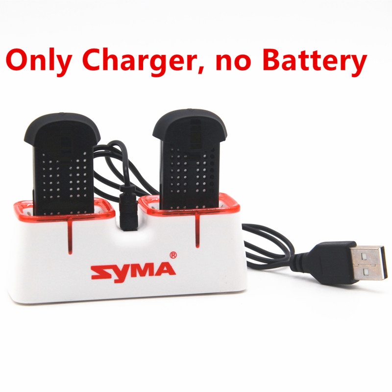 デュアル USB 高速充電器 Syma X22 X22W ド - Drone Battery Box のレビューと価格