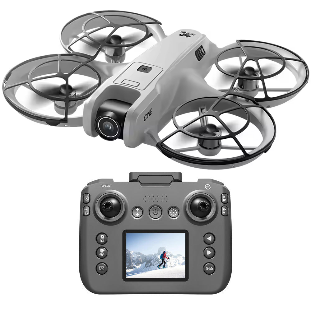V666折りたたみ式ミニドローン4Kデュアルカメラブラシレス - Drone Battery Box のレビューと価格